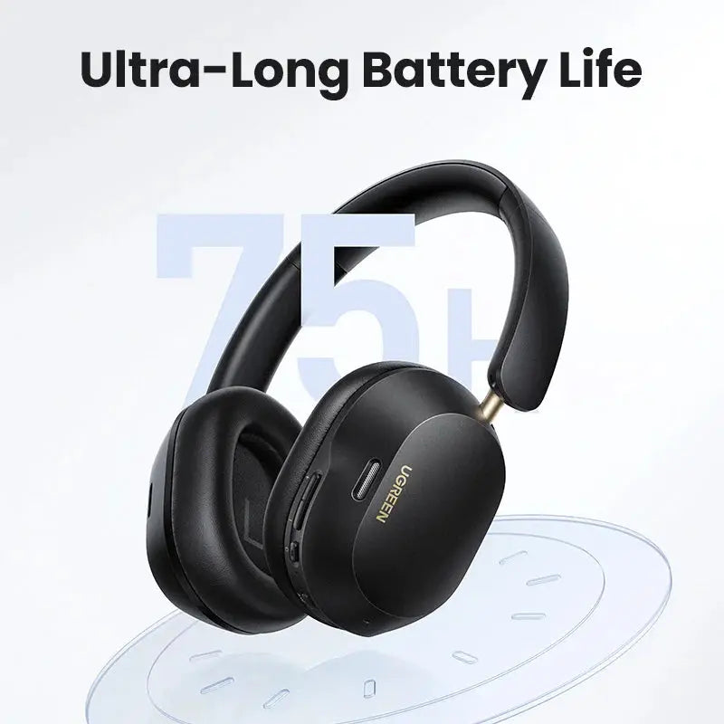 Choice Wireless Bluetooth Headphones 43dB Hybrid Active Noise Cancellation Hi-Res LDAC 75H Spatial Audio Headset Earphones - Merit Sell
