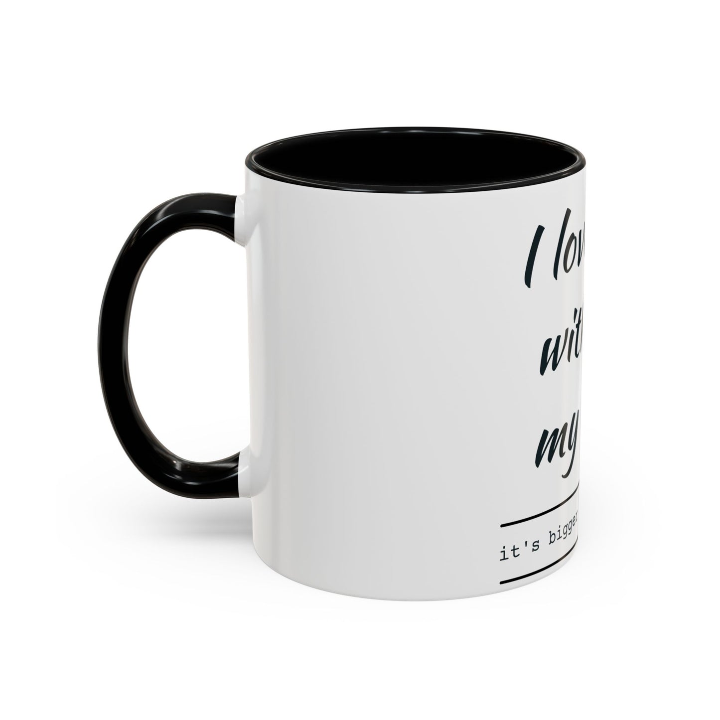 Coffee Mug — “I Love You With All My Butt” Funny Valentine Gift - Merit Sell