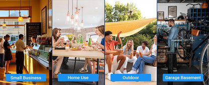 Commercial Ice Maker Machine, Stainless Steel Under Counter ice Machine with 35lbs Ice Storage Capacity, Bar Ice Maker Machine - Merit Sell