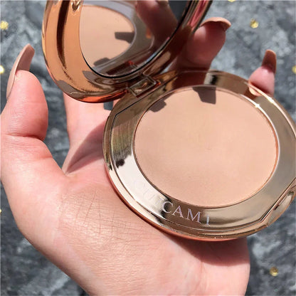 Contour Palette with Mirror Shadow Powder Bronzer Three-Dimensional Nose Shadow Repair Powder Facial Concealer Cosmetics Makeup - Merit Sell
