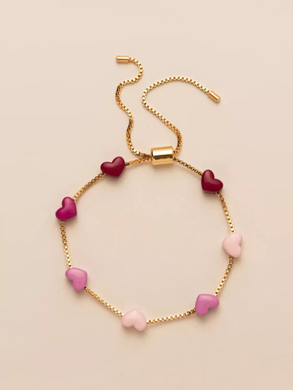 Copper Heart Adjustable Bracelet - Merit Sell