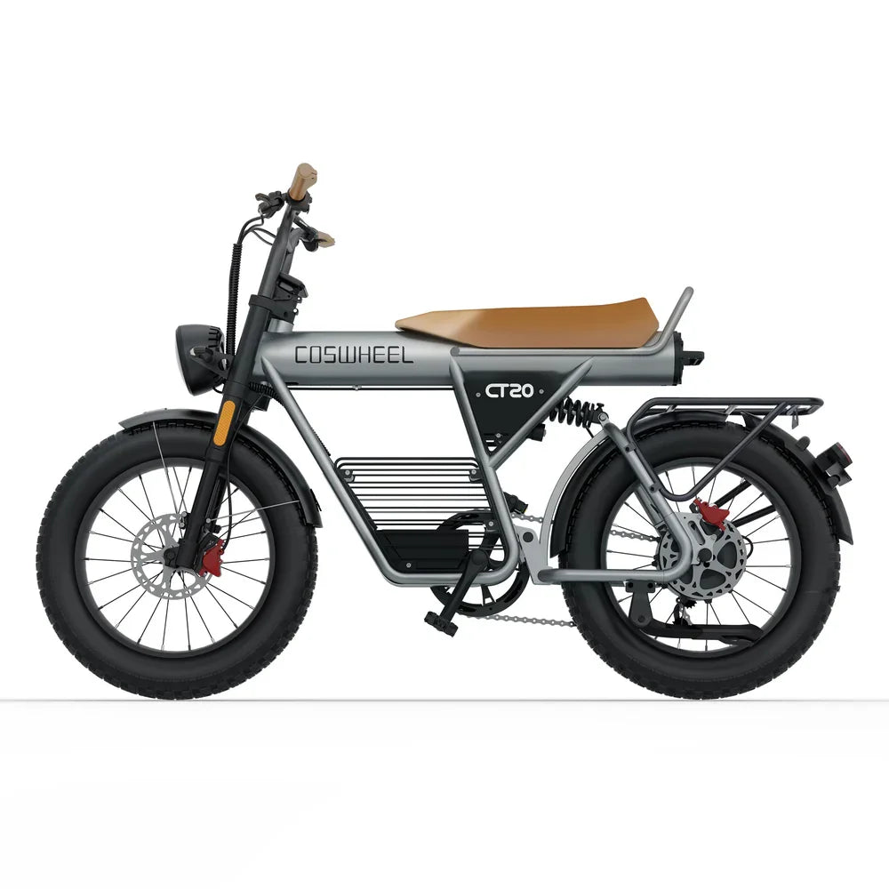 Coswheel Electric Bike CT20 20Inch Motorcycle 1500W Fatbike Ebike Mountain bike 48V 25AH Bikes Adult Electric Bicycle Motocycles - Merit Sell