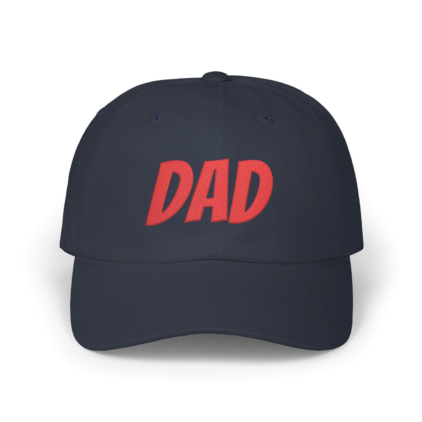 Dad Cap — Embroidered "DAD" Front with "My Favorite" Back | Classic Baseball Hat for Fathers, Father's Day Gift