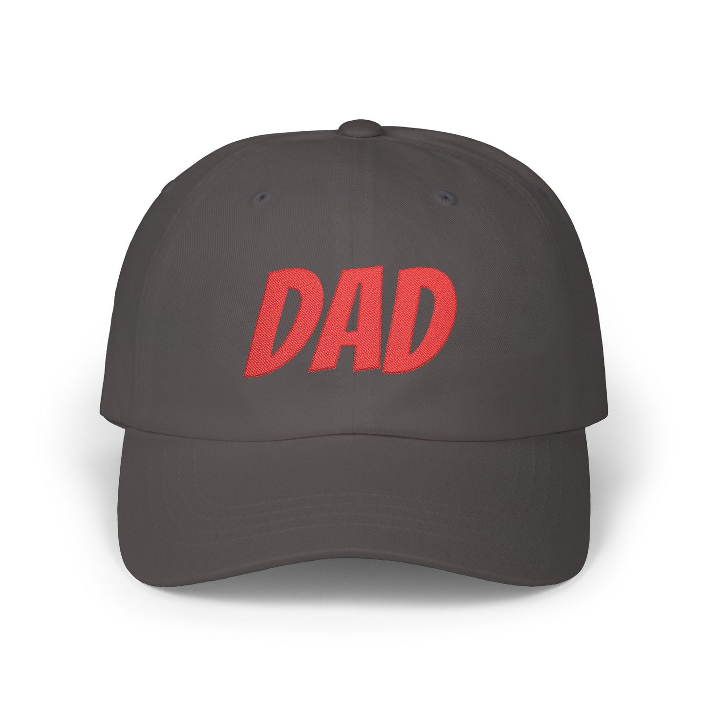 Dad Cap — Embroidered "DAD" Front with "My Favorite" Back | Classic Baseball Hat for Fathers, Father's Day Gift