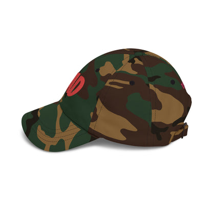 Dad Cap — Embroidered "DAD" Front with "My Favorite" Back | Classic Baseball Hat for Fathers, Father's Day Gift