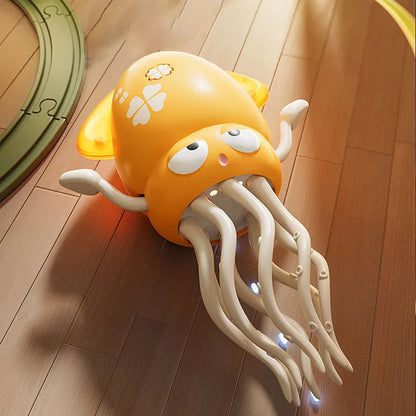 Dancing Octopus Kid Electronic Pet Toys Cartoon Interactive Development Moving Education Toddler Toy Gift - Merit Sell