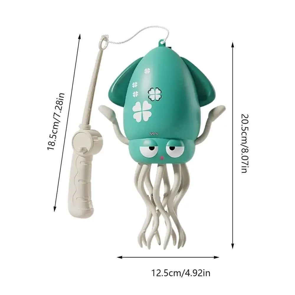Dancing Octopus Kid Electronic Pet Toys Cartoon Interactive Development Moving Education Toddler Toy Gift - Merit Sell