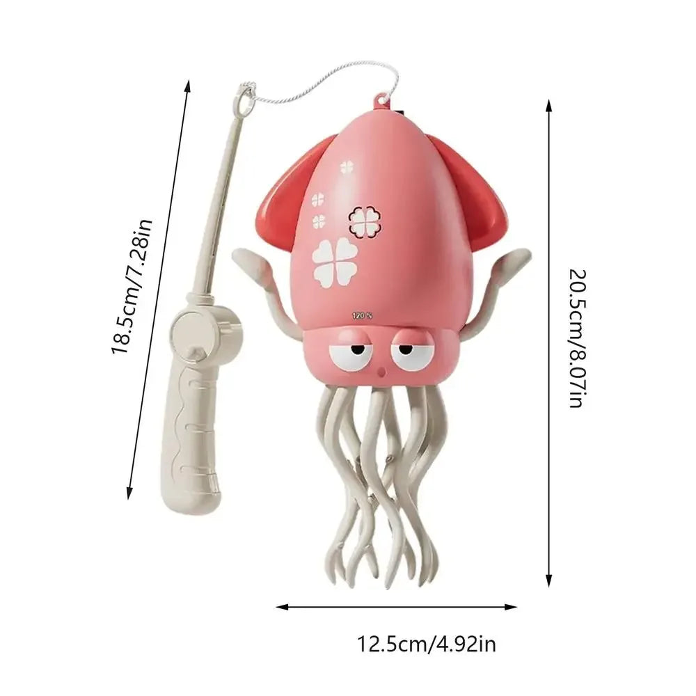 Dancing Octopus Kid Electronic Pet Toys Cartoon Interactive Development Moving Education Toddler Toy Gift - Merit Sell