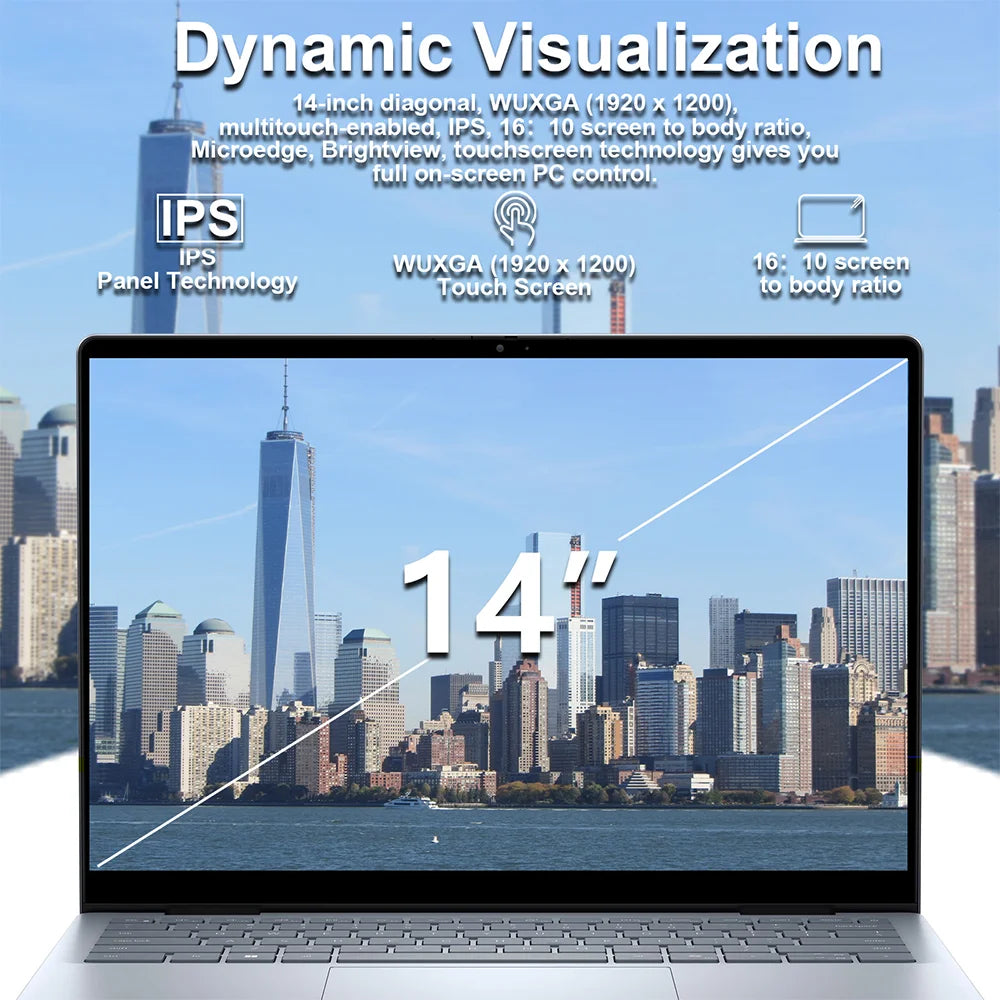 Dell Inspiron 14 7440 FHD+ 2in1 Touchscreen Laptop, Intel Core 7 150U, 64GB DDR5 RAM,4TB PCIe SSD, Backlit KB, WiFi6, FHD Webcam - Merit Sell