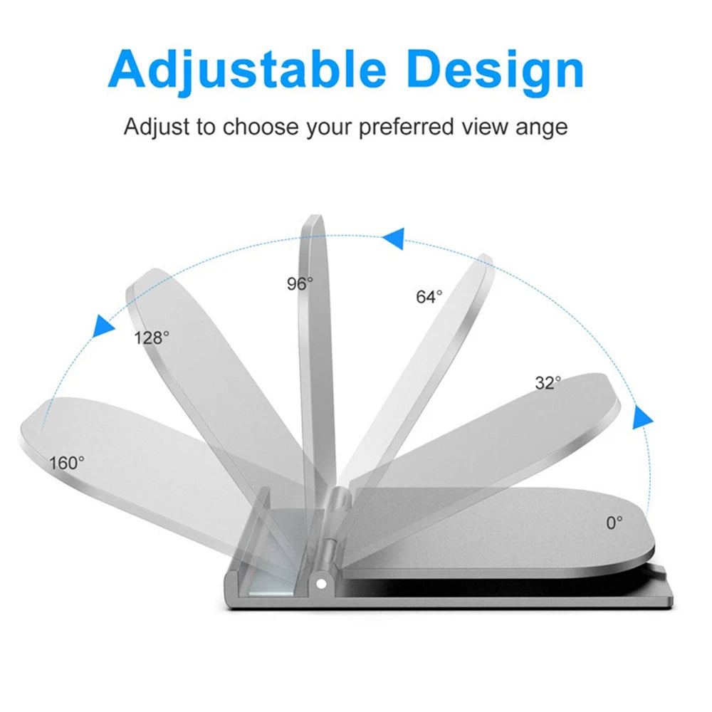Desk Stand For Mobile Phone Portable Foldable CellPhone Stand Holder Desktop Bracket For iPhone 15 14 13 Pro Max iPad Smartphone - Merit Sell