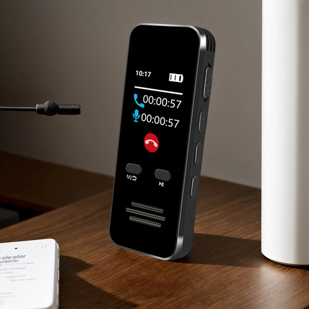 Digital Audio Voice Recorder Bluetooth-Compatible with Playback Phone Call Recording Pen Noise Reduction for Lectures Meetings - Merit Sell