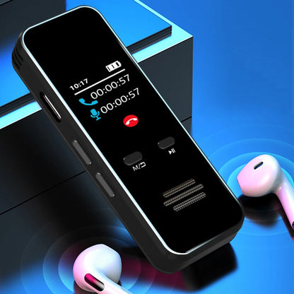 Digital Audio Voice Recorder Bluetooth-Compatible with Playback Phone Call Recording Pen Noise Reduction for Lectures Meetings - Merit Sell