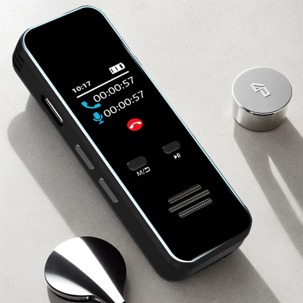 Digital Audio Voice Recorder Bluetooth-Compatible with Playback Phone Call Recording Pen Noise Reduction for Lectures Meetings - Merit Sell