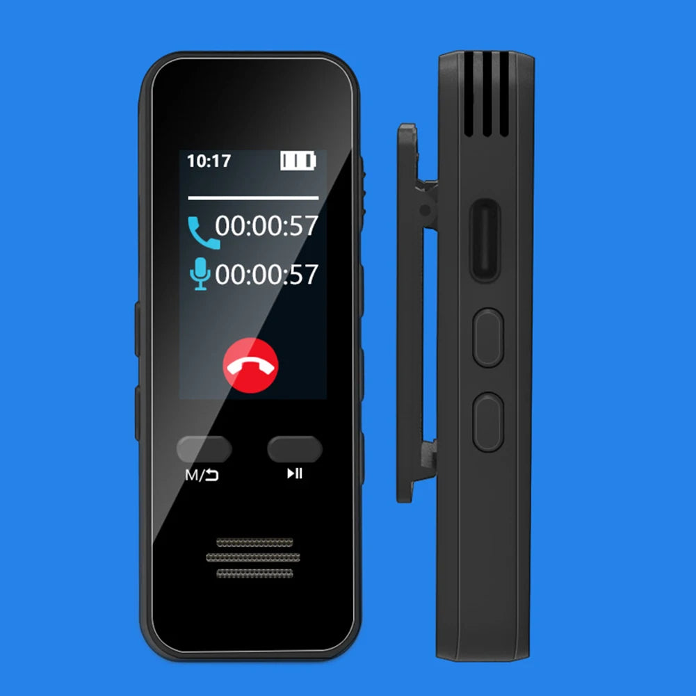 Digital Audio Voice Recorder Bluetooth-Compatible with Playback Phone Call Recording Pen Noise Reduction for Lectures Meetings - Merit Sell