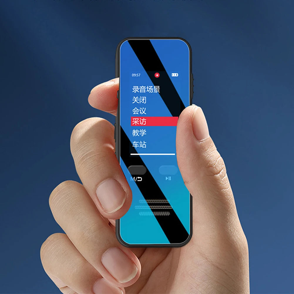 Digital Audio Voice Recorder Bluetooth-Compatible with Playback Phone Call Recording Pen Noise Reduction for Lectures Meetings - Merit Sell