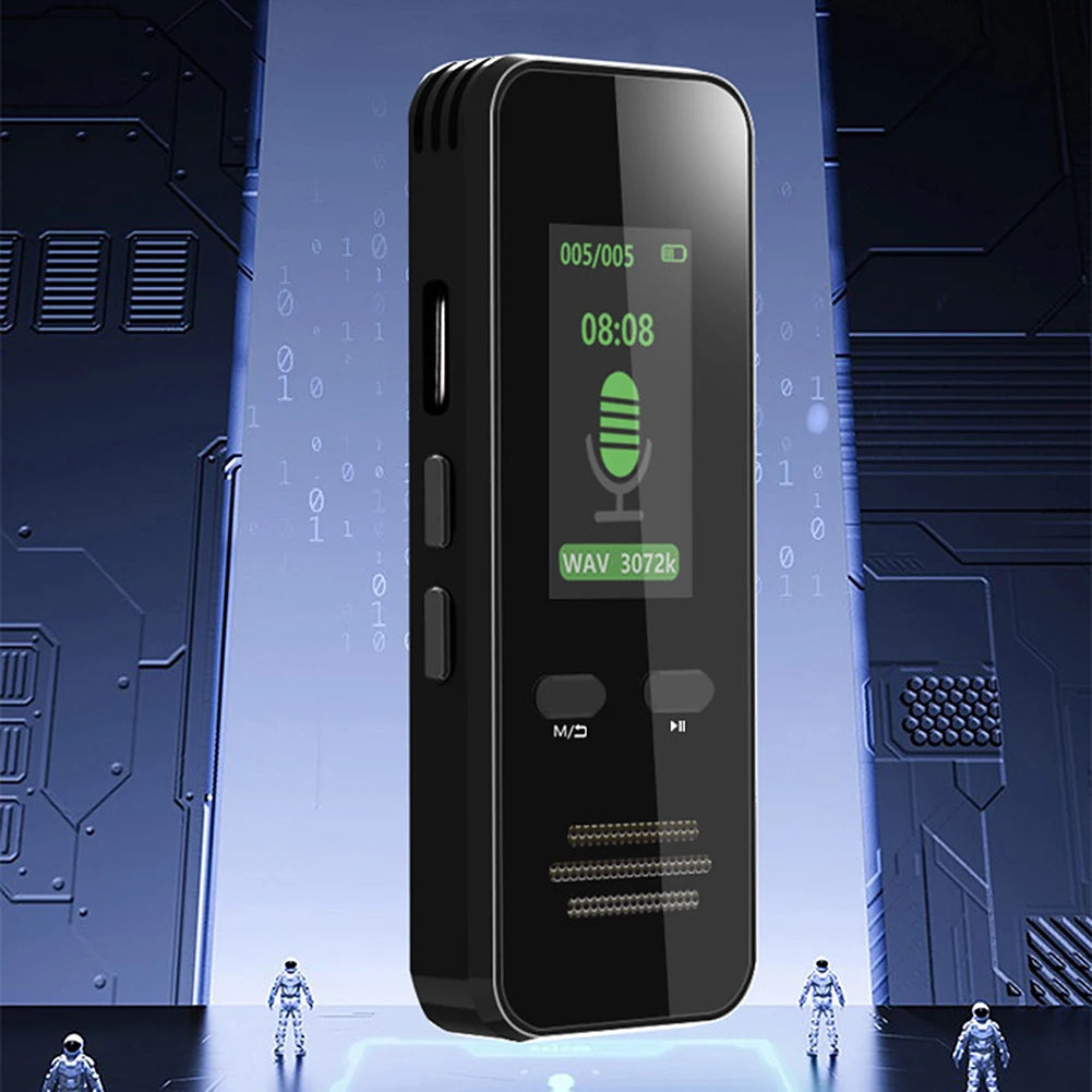 Digital Audio Voice Recorder Bluetooth-Compatible with Playback Phone Call Recording Pen Noise Reduction for Lectures Meetings - Merit Sell