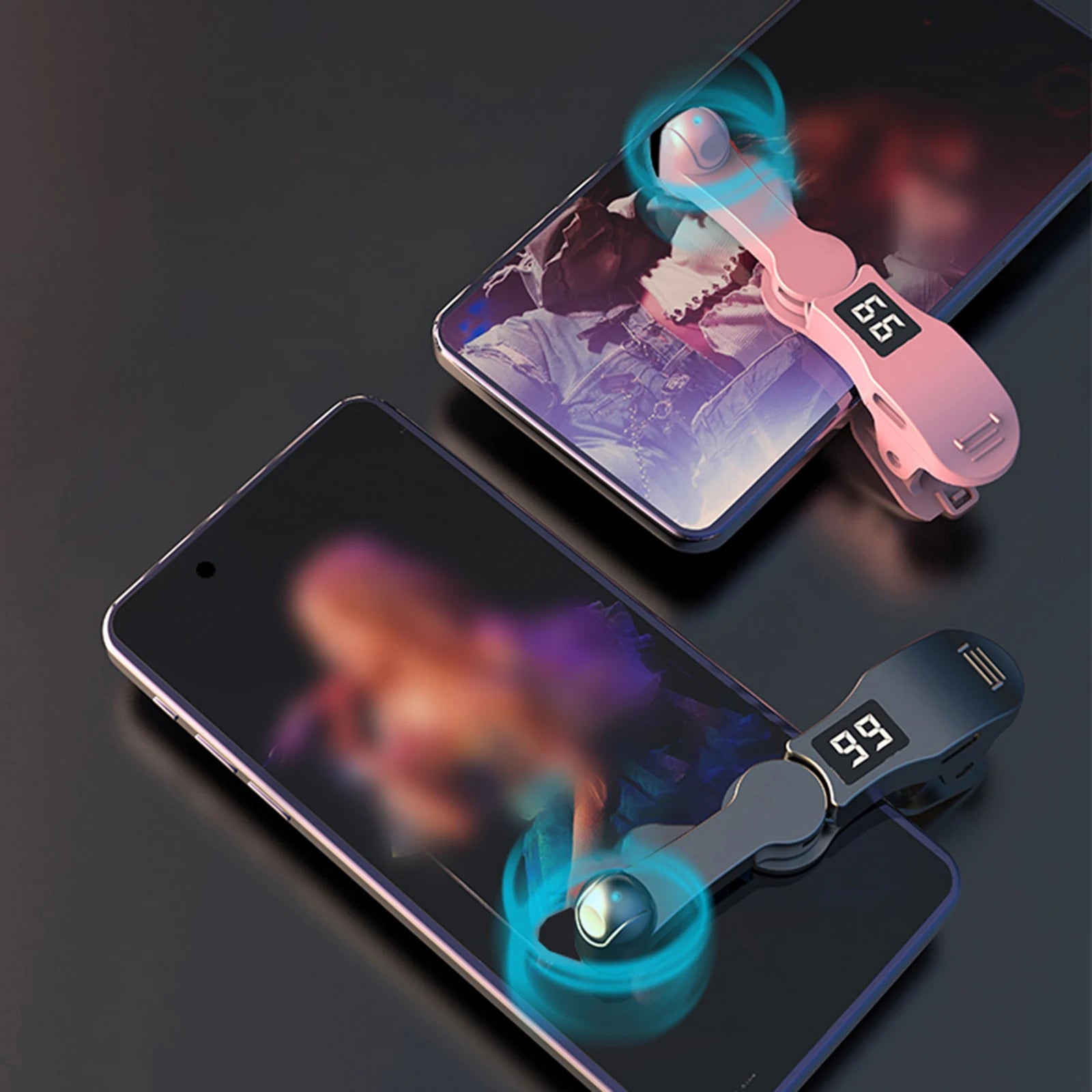 Digital Auto Screen Clicker Automatic Phone Screen Tapper USB Phone Screen Device for Smart Phone Gaming Live Likes Reward Tasks - Merit Sell