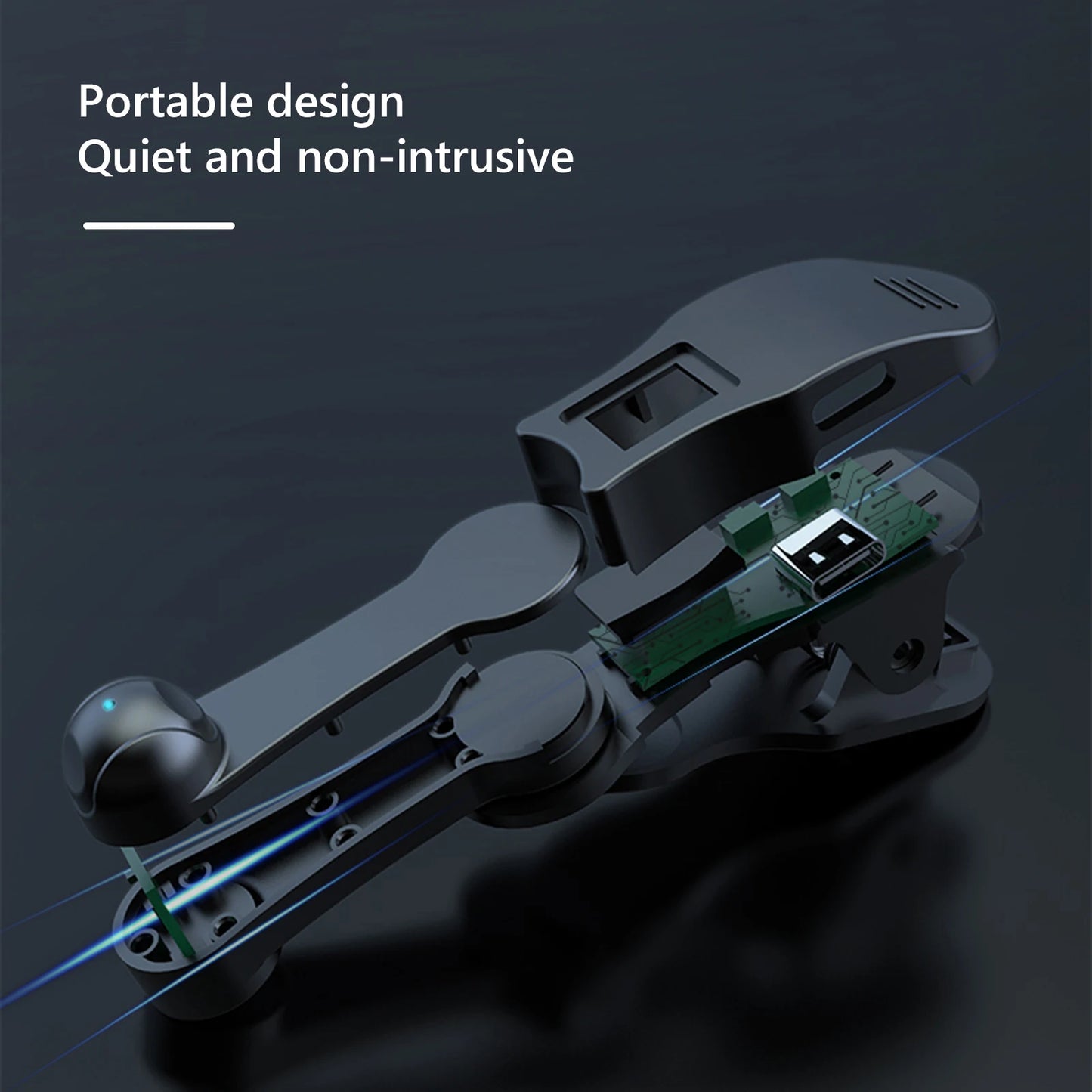 Digital Auto Screen Clicker Automatic Phone Screen Tapper USB Phone Screen Device for Smart Phone Gaming Live Likes Reward Tasks - Merit Sell