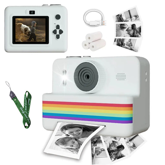 Digital Children Camera For Photography Mini Printer Portable Thermal Instant Print Photo Kids Camera 2.8inch HD Video Toy Gifts - Merit Sell