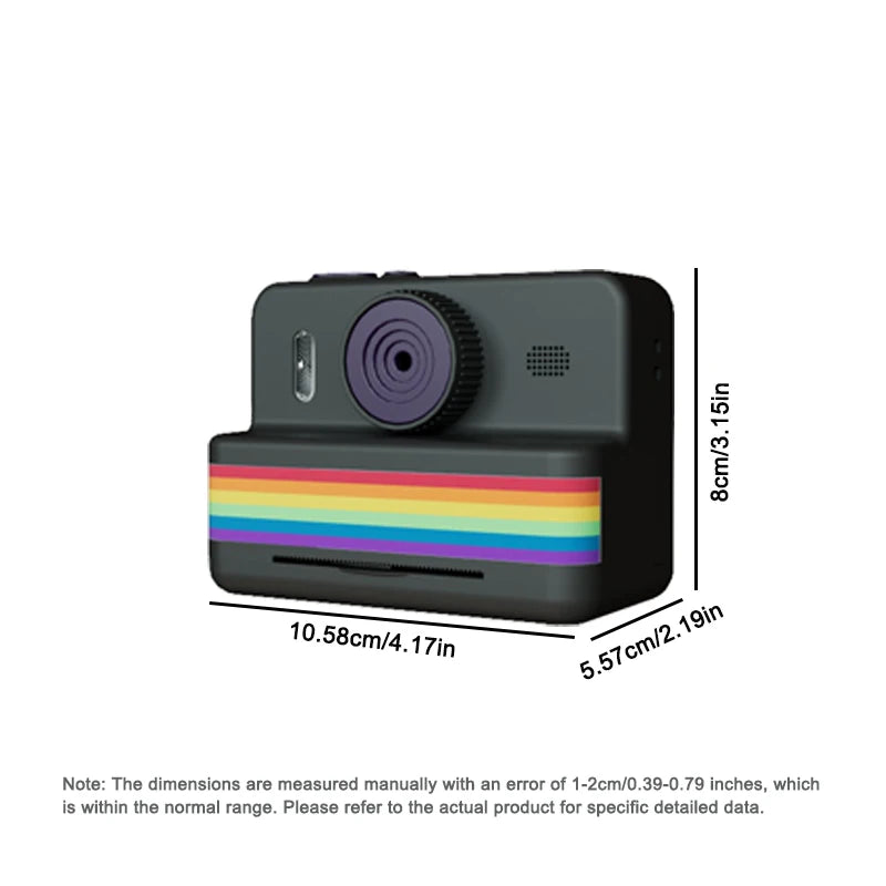 Digital Children Camera For Photography Mini Printer Portable Thermal Instant Print Photo Kids Camera 2.8inch HD Video Toy Gifts - Merit Sell