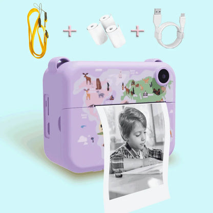 Digital Kids Instant Printing Camera Suitable for Photography Photos Children's Mini Thermal Printer Holiday Gift - Merit Sell