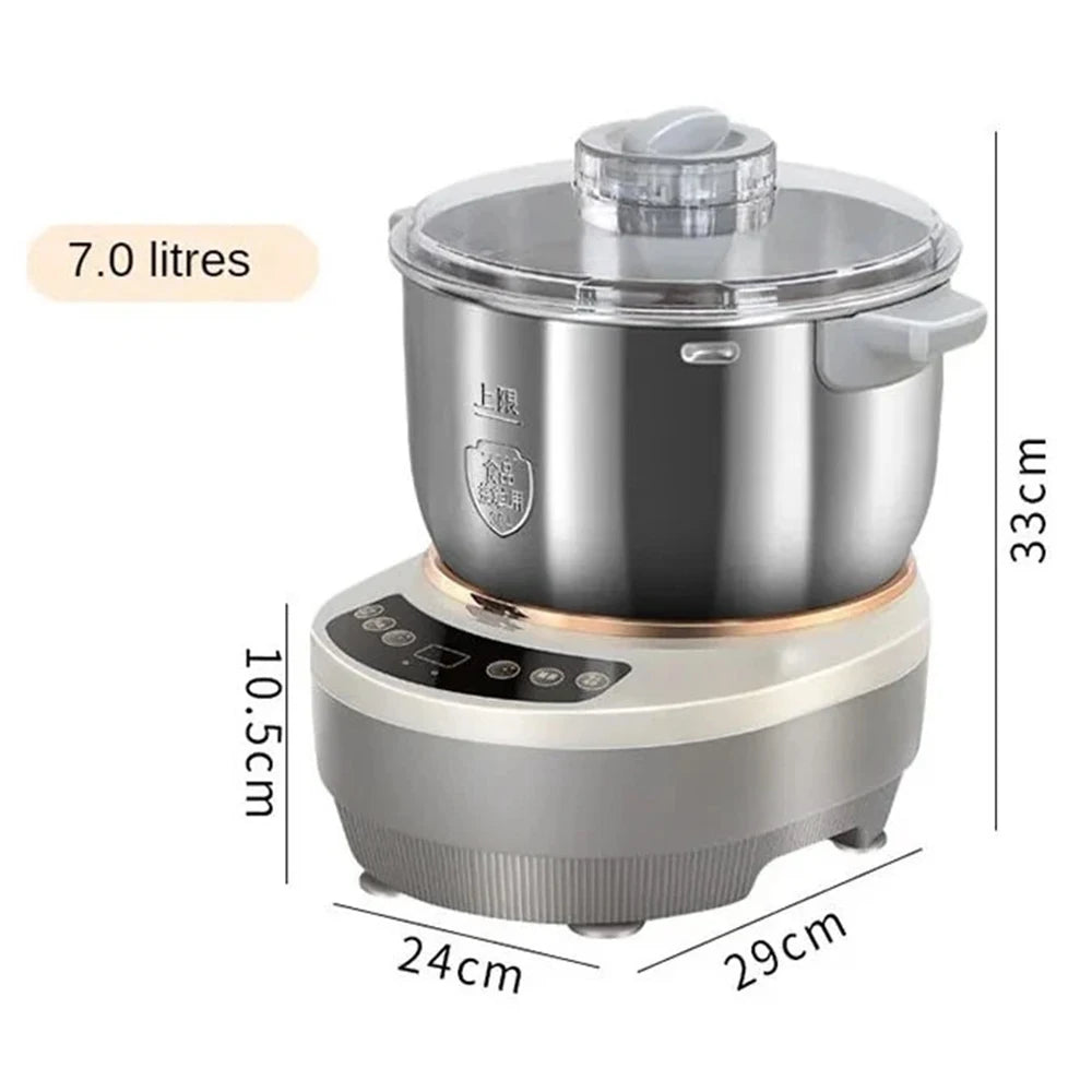 Dough Kneading Machine 5L 7L Dough Maker Electric kneading Machine Dough Mixer with Fermentation Function 25-38°C/77-100 ℉ - Merit Sell