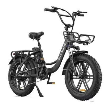 Electric Bicycle ENGWE L20 250W 48V 13AH Motor Battery 20*4.0inch Fat Tire Ebike 140km Mileage Adult Mountain City Electric Bike - Merit Sell