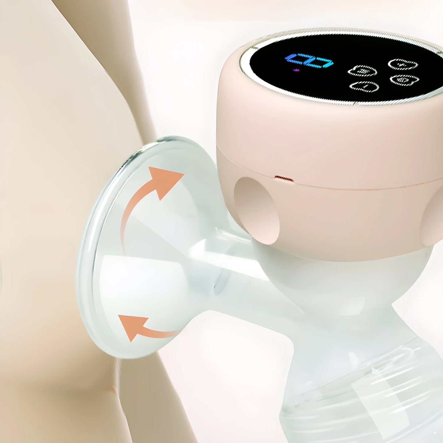 Electric Breast Pump Baby Nipple 2-IN-1 Portable Suction Milk Pump Feeding Breasts Pumps Milk Bottle Sucking Postpartum Supplies - Merit Sell