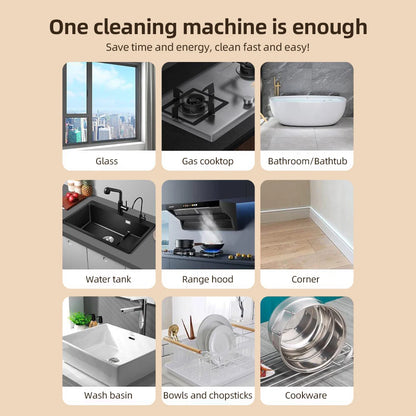 Electric Cleaning Brush Set Portable Cordless Electric Spin Scrubber Waterproof Digital Display Handheld Scrubber for Kitchen - Merit Sell