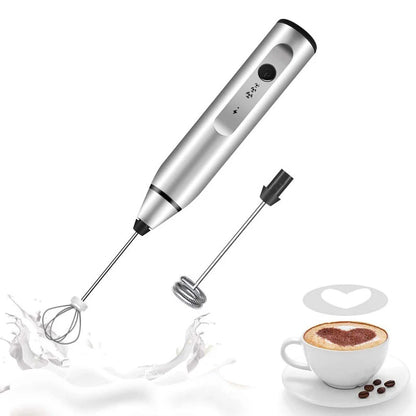 Electric Milk Frothers Handheld Wireless Blender USB Mini Coffee Maker Whisk Mixer Cappuccino Cream Egg Beater Food Blender - Merit Sell
