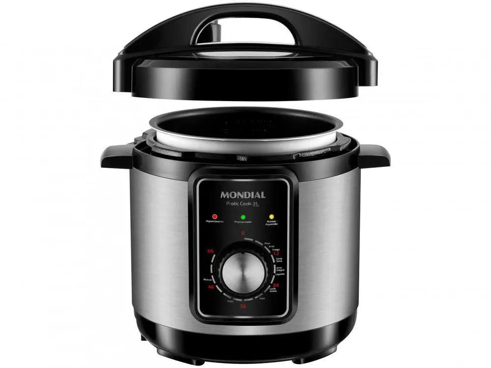 Electric Pressure Cooker Mondial 3L 700W - 220V - Merit Sell