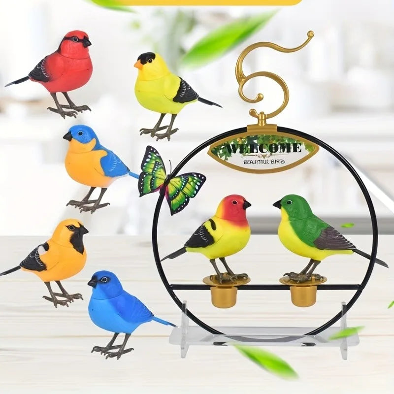 Electric Singing Bird Toy Cute Interactive Bird Toy Simulation Electronic Bird Toys for Kids with Motion & Sound Control - Merit Sell