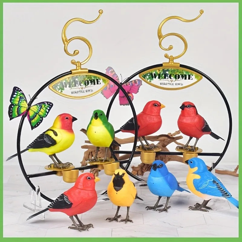 Electric Singing Bird Toy Cute Interactive Bird Toy Simulation Electronic Bird Toys for Kids with Motion & Sound Control - Merit Sell