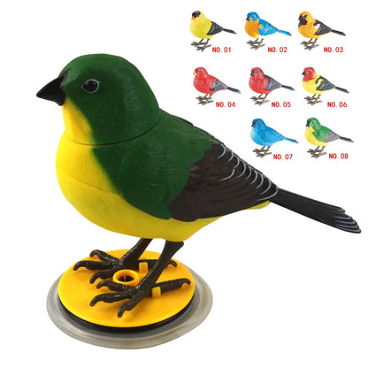 Electric Singing Bird Toy Cute Interactive Bird Toy Simulation Electronic Bird Toys for Kids with Motion & Sound Control - Merit Sell