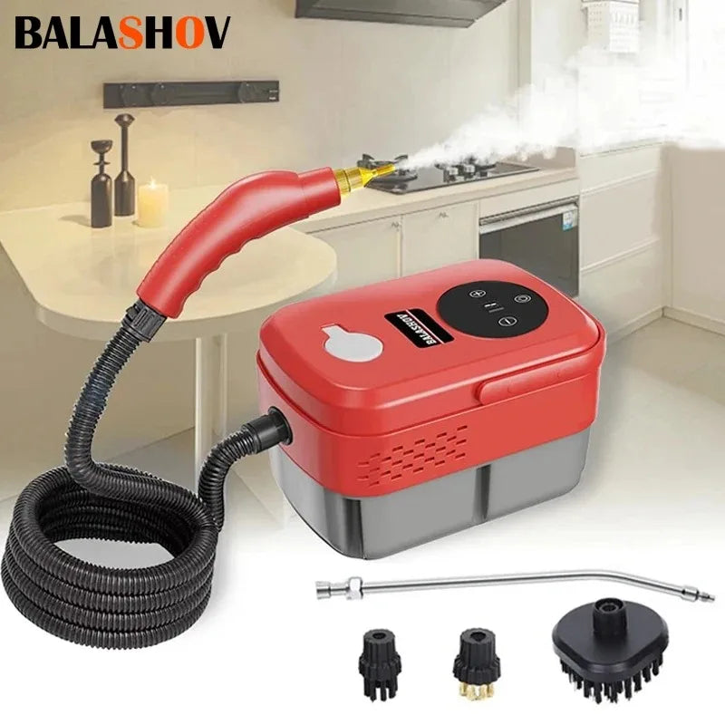 Electric Steam Cleaner High Pressure and High Temperature Handheld Sterilization Steam Cleaner For Home Kitchen Hood Cleaning - Merit Sell