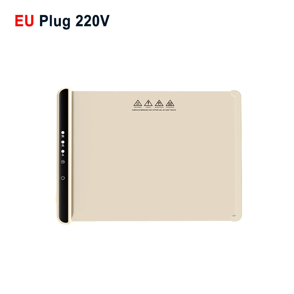 Electric Warming Tray Foldable Food Warmer Fast Heating Portable Dining Table Warmer Food Warmer Mat with Full Surface Heating - Merit Sell