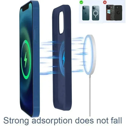 Fast Charger Original Magnetic Wireless Charging Device For iPhone 16 15 14 13 12 Pro Max Mini USB C 8 Plus XR X XS MAX Airpods - Merit Sell