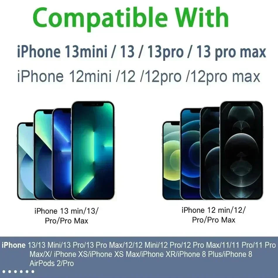 Fast Charger Original Magnetic Wireless Charging Device For iPhone 16 15 14 13 12 Pro Max Mini USB C 8 Plus XR X XS MAX Airpods - Merit Sell