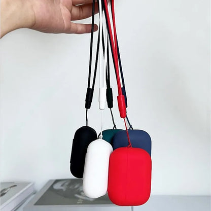 For AirPods Pro 3 2025 Case Silicone Protector for airpods Pro Front LED Visible Pro 2 Case cover with Lanyard for airpods pro 2 - Merit Sell