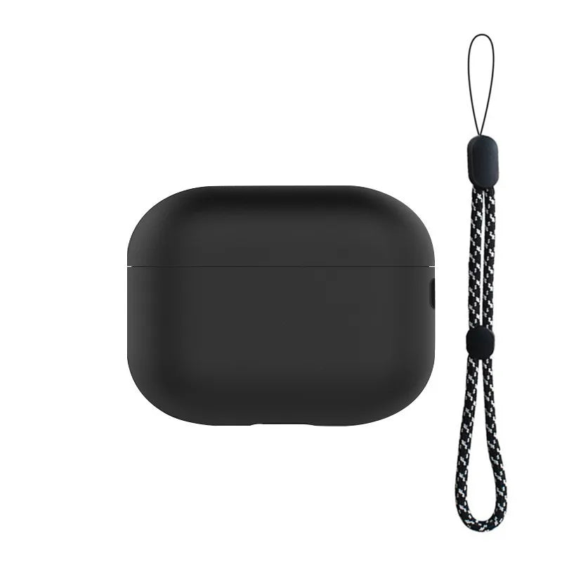For AirPods Pro 3 2025 Case Silicone Protector for airpods Pro Front LED Visible Pro 2 Case cover with Lanyard for airpods pro 2 - Merit Sell