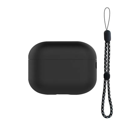 For AirPods Pro 3 2025 Case Silicone Protector for airpods Pro Front LED Visible Pro 2 Case cover with Lanyard for airpods pro 2 - Merit Sell