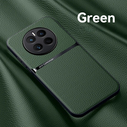 For Hauwei Mate50pro 4G Case Magnetic Car Holder Shockproof Phone Case For Huawei Mate50 Mate 50 Pro 50pro 4G Leather Back Cover - Merit Sell