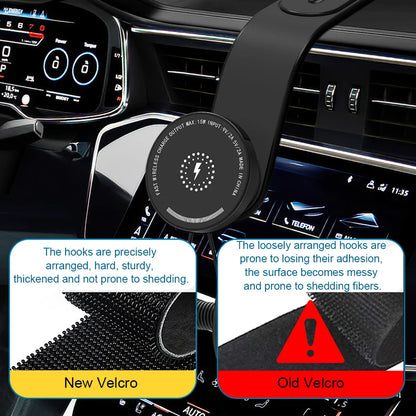 For MagSafe Car Phone Holder Magnetic Wireless Charger 15W Fast Charging Car Charger Holder For iPhone 16 15 14 13 Pro - Merit Sell