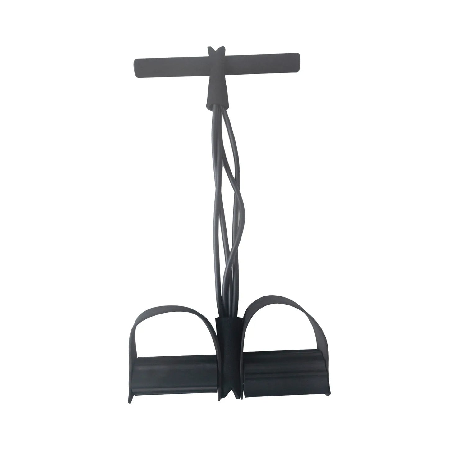 Four-Tube Pedal Tensioner Multi-Functional Household Fitness Equipment Yoga Abdominal Strengthening Elastic Band Tension Rope - Merit Sell