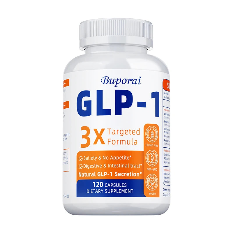 GLP-1 Supplement - Promote Metabolism, Support Intestinal and Digestive Health, Efficient Absorption, Anti-oxidation - 120pcs - Merit Sell