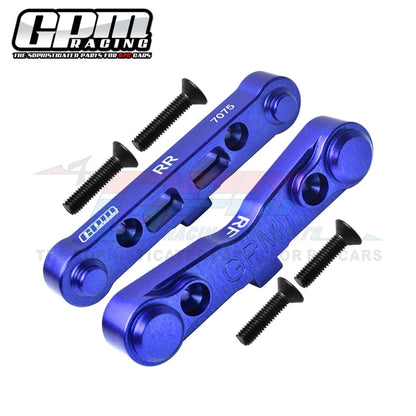 GPM for ARRMA 1/7 MOJAVE BIG ROCK INFRACTION FIRETEAM 1/8 KRATON OUTCAST EXB 6S Metal Rear Lower Suspension Arm Mount AR330379 - Merit Sell