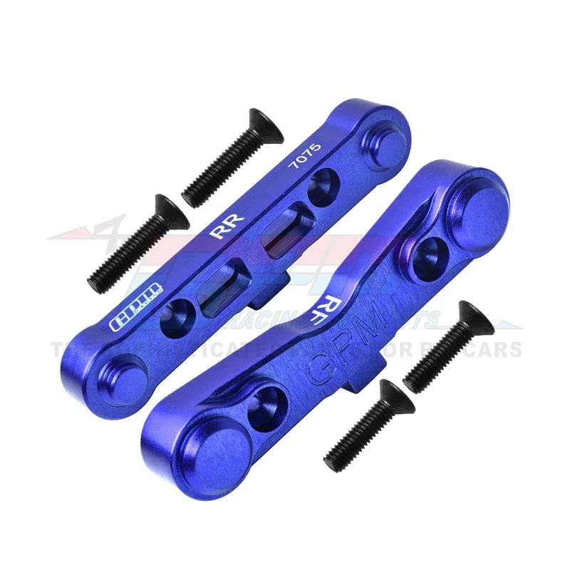 GPM for ARRMA 1/7 MOJAVE BIG ROCK INFRACTION FIRETEAM 1/8 KRATON OUTCAST EXB 6S Metal Rear Lower Suspension Arm Mount AR330379 - Merit Sell