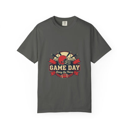 Game Day Football ball T-Shirt — Bring the Noise Vintage Sports Tee