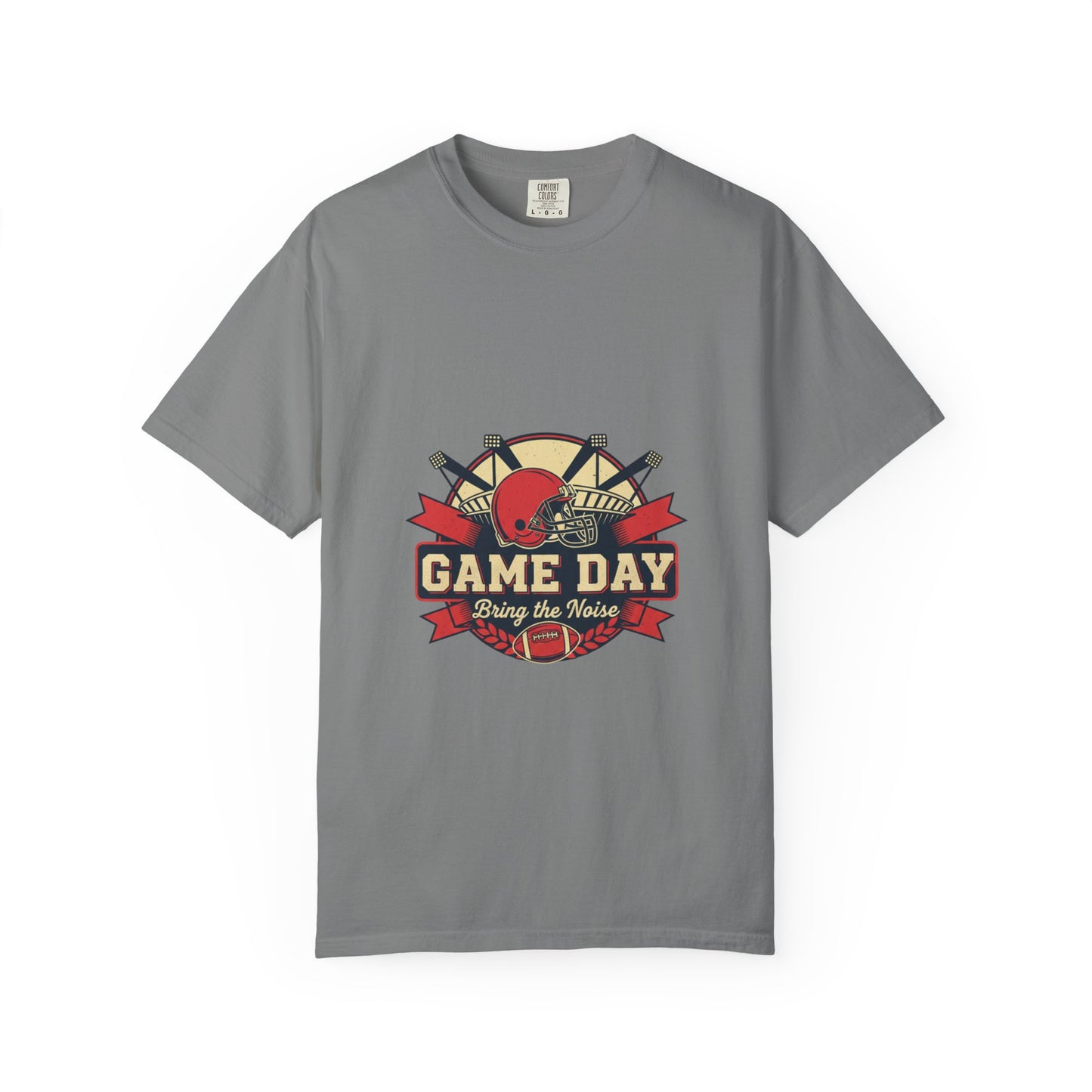 Game Day Football ball T-Shirt — Bring the Noise Vintage Sports Tee