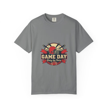 Game Day Football ball T-Shirt — Bring the Noise Vintage Sports Tee